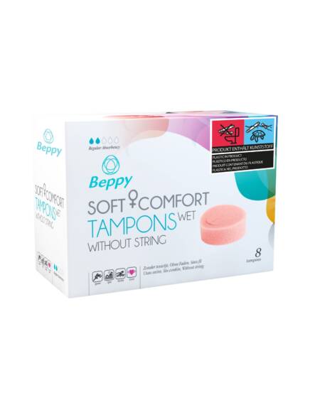 Soft Tampons Wet Without String
