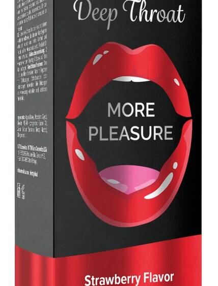 Deep Throat Strawberry flavor for mouth and throat