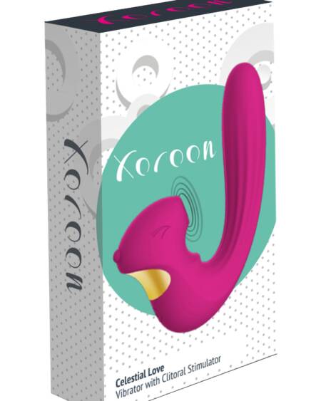 Celestial Love Vibrator with Clitoral Stimulator
