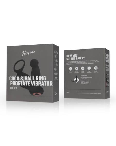 Cock & Ball Ring Prostate Vibrator