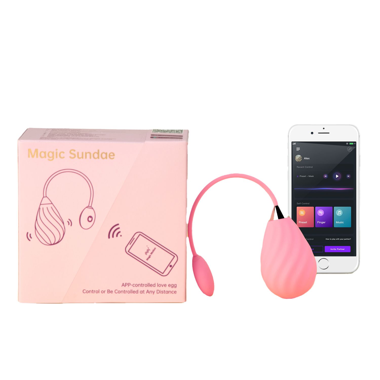 Magic Sundae Vibrating Egg