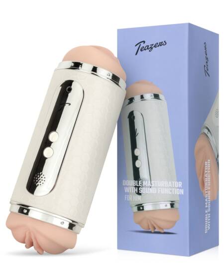 Double Masturbator with Sound Function