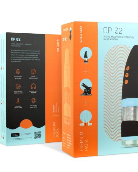 Cruizr Spiral Movement & Vibrating Masturbator