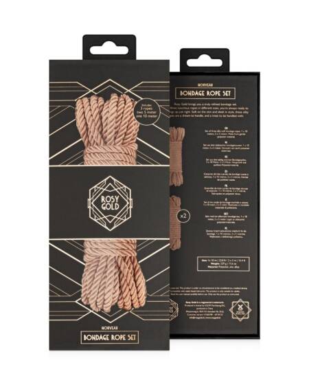 Rosy Gold Bondage Rope