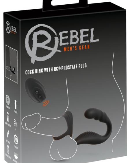 Rebel Cock Ring With RC Prostate Plug