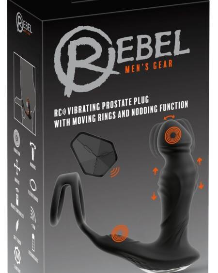 Rebel RC Vibrating Prostate Plug