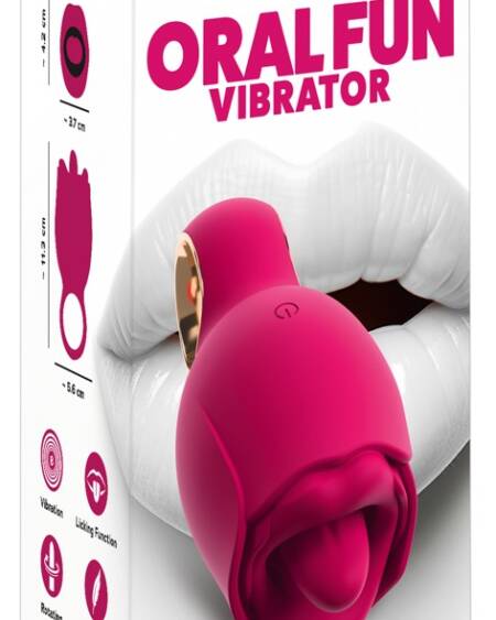 Oral Fun Licking, Rotating and Vibrating Tongue