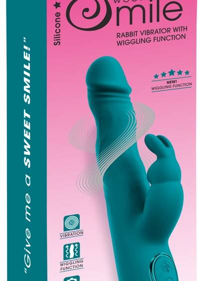 Sweet Smile Rabbit Wiggling Vibrator