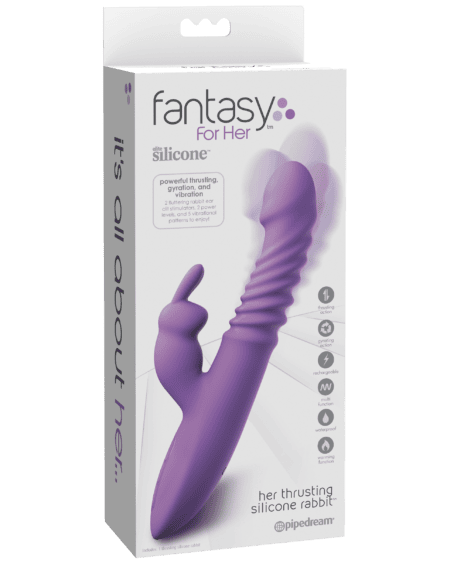 Fantasy Her Thrusting Silicone Rabbit