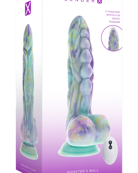 Monster's Ball Vibrating Dildo